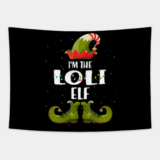 Im The Loli Elf Christmas Tapestry