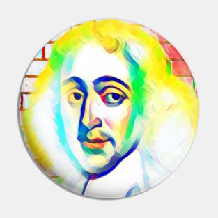 Baruch Spinoza Colourful Portrait | Baruch Spinoza Artwork 10 Pin