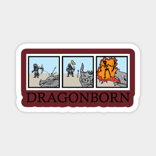 Dragonborn Archer Magnet