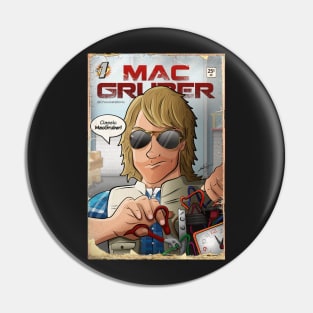 MacGruber comic Pin