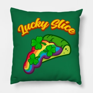 Lucky Slice Saint Patrick's Day Pillow