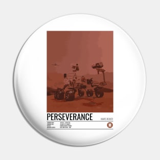 Perseverance Rover Pin