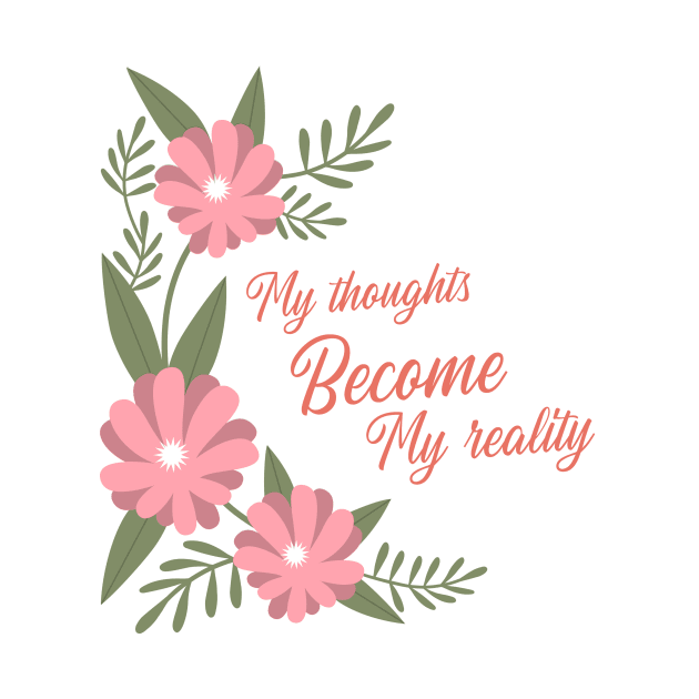 affirmations, aesthetic floral affirmation, self love by MarJul