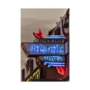 Atlantic Hotel Sign T-Shirt