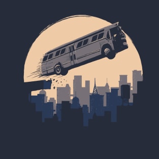 Speed Movie - Bus Jump T-Shirt