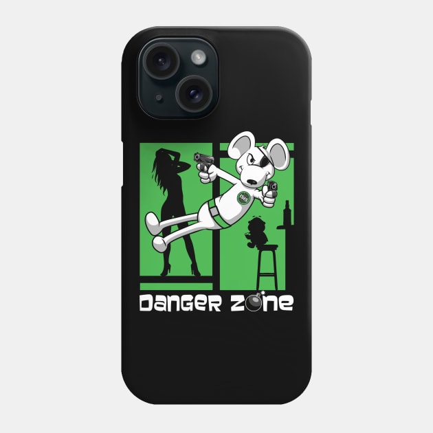 Danger Zone Phone Case by SwanStarDesigns