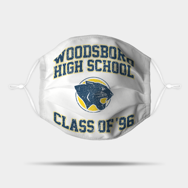 Woodsboro High School Class of 96 (Variant) Scream Mask TeePublic