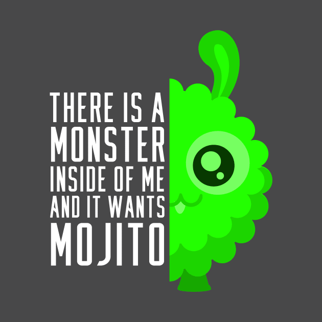 Cute Mojito Monster by ArticaDesign