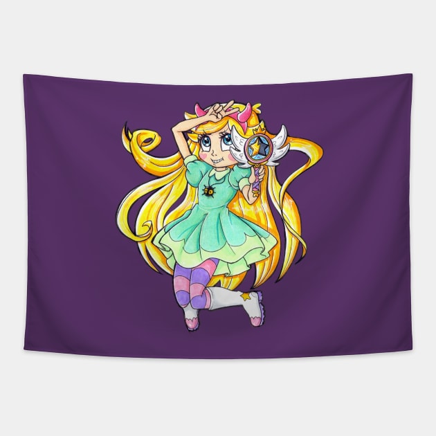 Star Butterfly S2 Tapestry by LovelyKouga