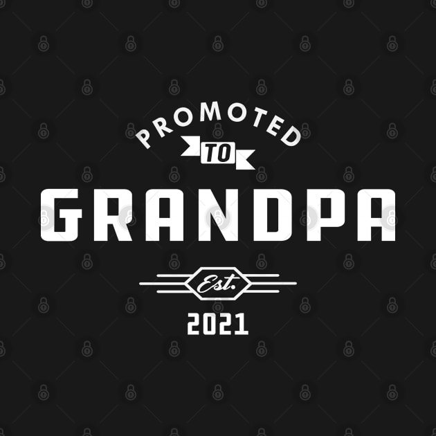 New Grandpa - Promoted to grandpa est. 2021 by KC Happy Shop