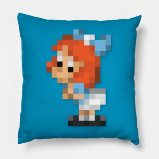 Elmyra low-res pixelart Pillow