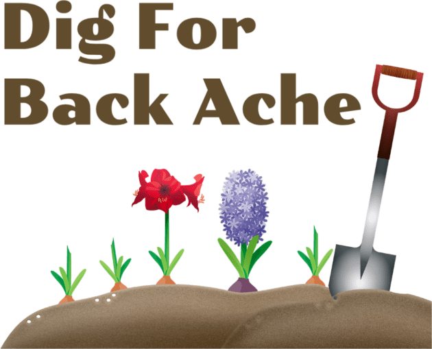 Dig For Back Ache, Funny Gardening Kids T-Shirt by Style Conscious