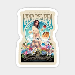 Vintages of lana Magnet