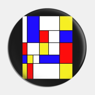 Mondrian #47 Pin