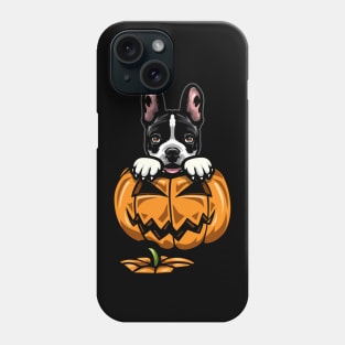 Halloween French Bulldog Pumpkin Phone Case