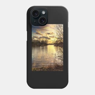 Winter Sunset Phone Case