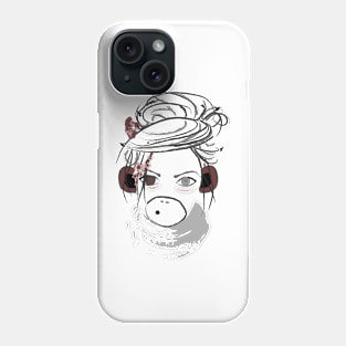 morning glory monkey Phone Case