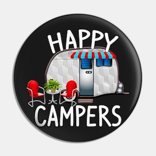 One Happy Camper Gifts Pin