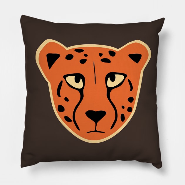 Cheetah Pillow by Grees