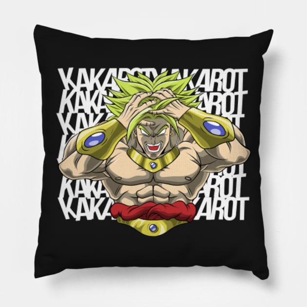 The Killing Saiyan Pillow by Eman