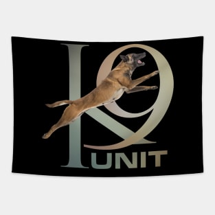 K-9 Unit   -Police Dog Unit - Malinois Tapestry