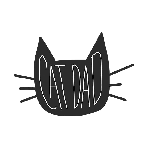 Cat Dad Doodle by maramyeonni.shop