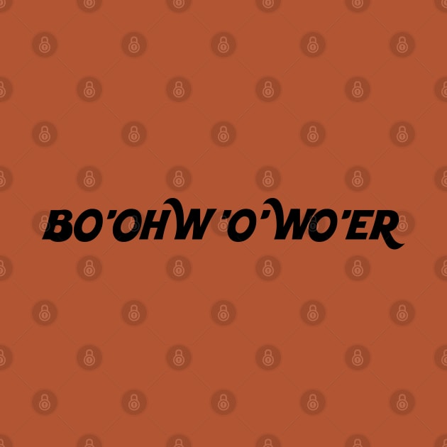 British Slang Saying bo’oh’o’wo’er - Bottle of Water by Mochabonk