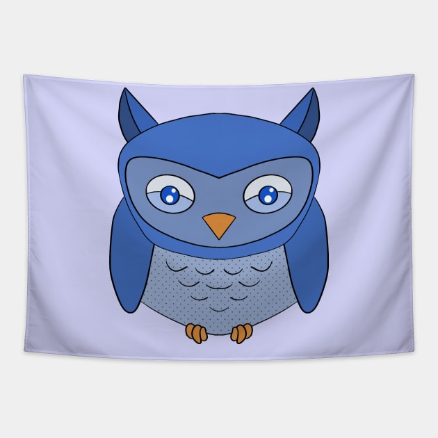 Cute owl Tapestry by DiegoCarvalho