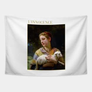 L'innocence by Bouguereau Tapestry