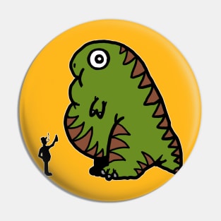 Little T-Rex Pin