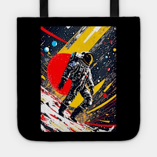 A Cosmic Journey of Flamboyant Colors Tote