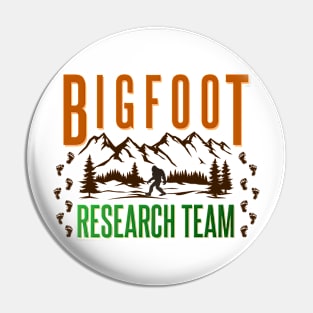 Bigfoot Research Team Pin