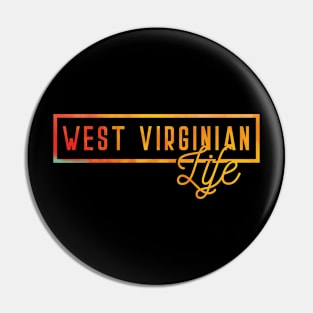 US State West Virginian Life Souvenir Pin