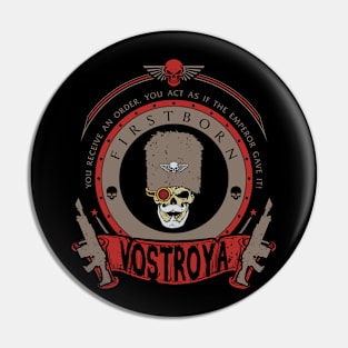 VOSTROYA - CREST EDITION Pin