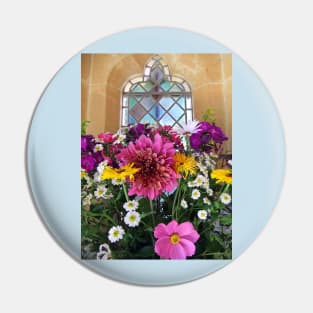 Easter Flowers Pin