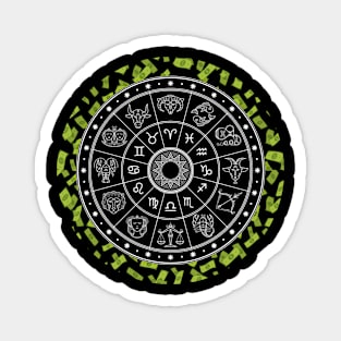 Horoscope Zodiac Money - Funny Investing Expert Hustler Magnet