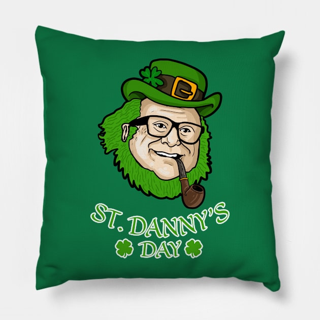 St. Paddy's Day Pillow by Harley Warren
