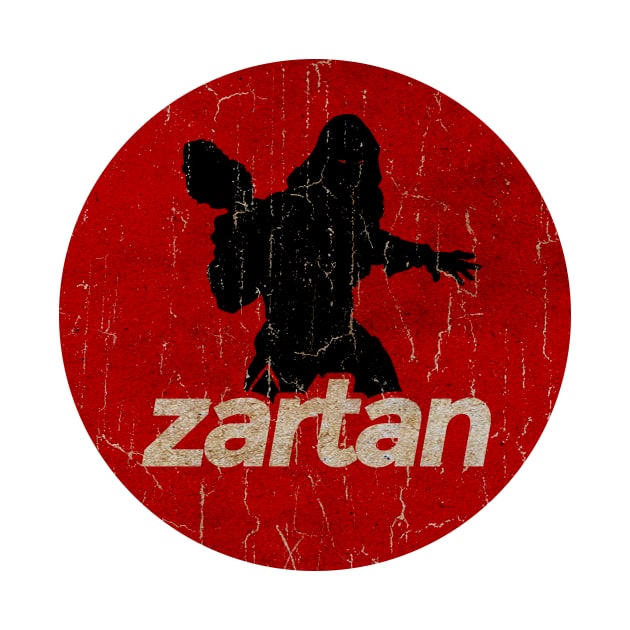 Zartan - simple red circle vintage by G-THE BOX