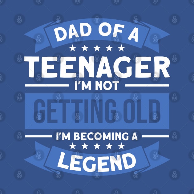 Father Official Teenager Teenager Dad by Toeffishirts