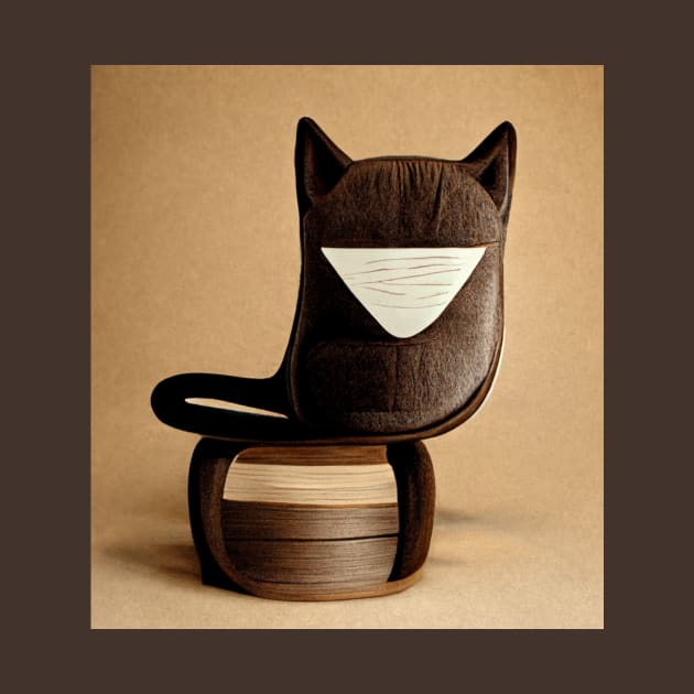 AI Cat chair by damnaloi