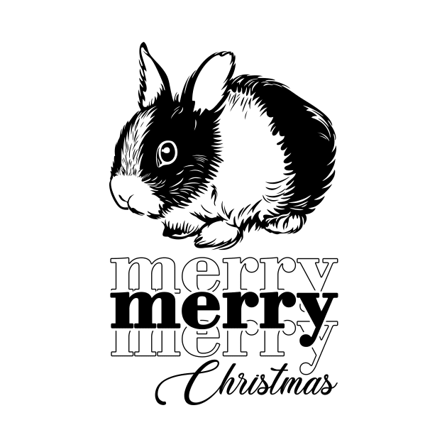 Bunny and Christmas by My Happy-Design