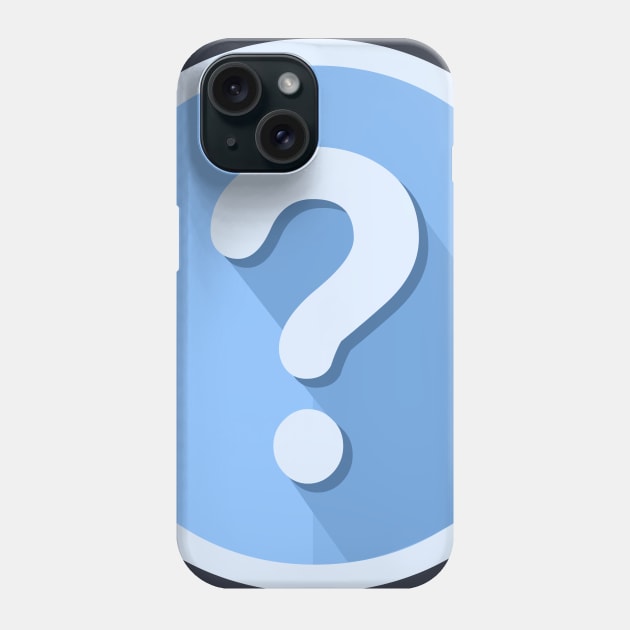 Question Mark Icon Phone Case by LironPeer