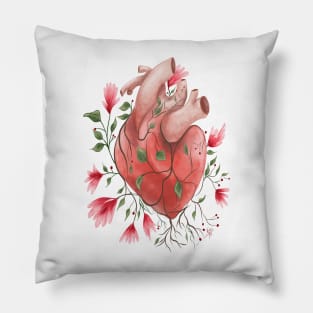 Heart in Bloom Pillow