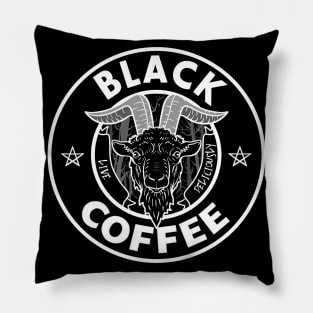 Black Coffee Pillow