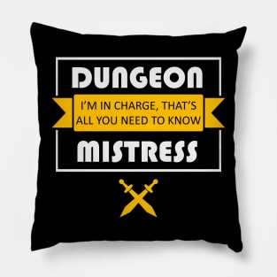 Dungeon Mistress Pillow