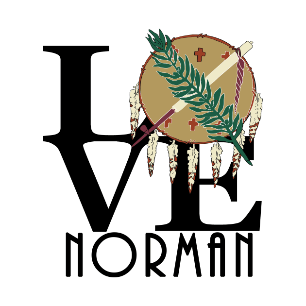 LOVE Norman Oklahoma by Oklahoma