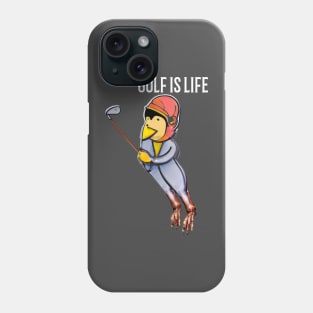 Golf is life animals Phone Case