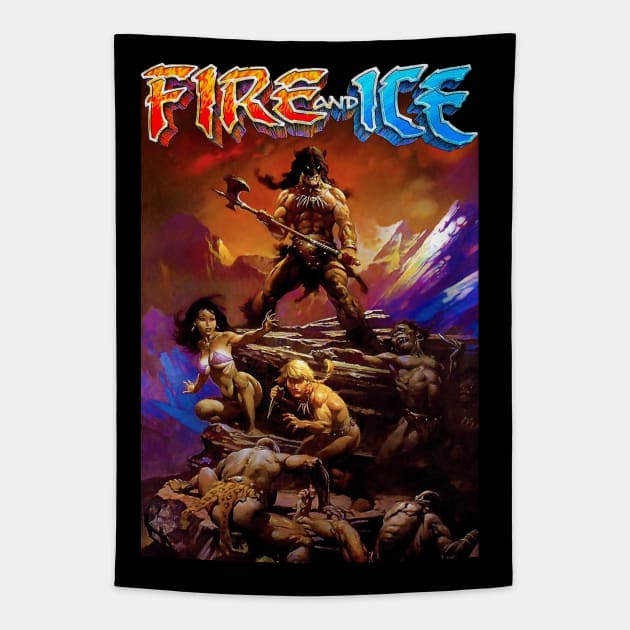 FIRE AND ICE MOVIE Tapestry by thedeuce