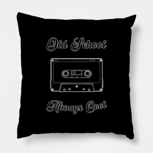 Audio Cassette, Old School, Music, Tape Pillow