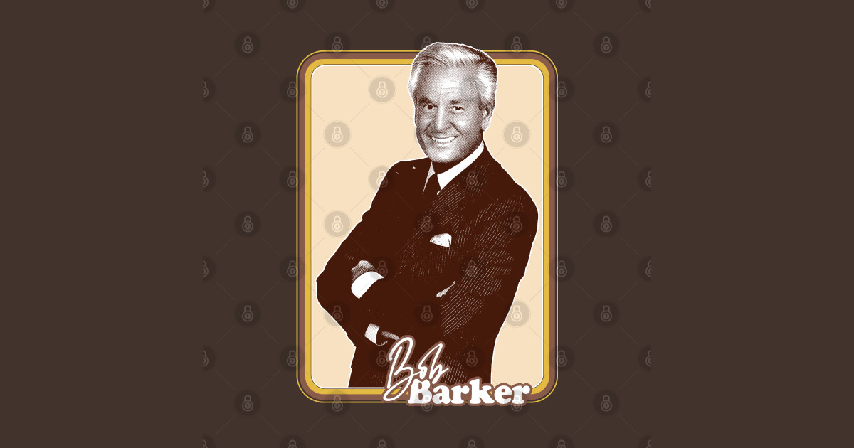 Bob Barker /// Retro Fan Design - Bob Barker - T-Shirt | TeePublic